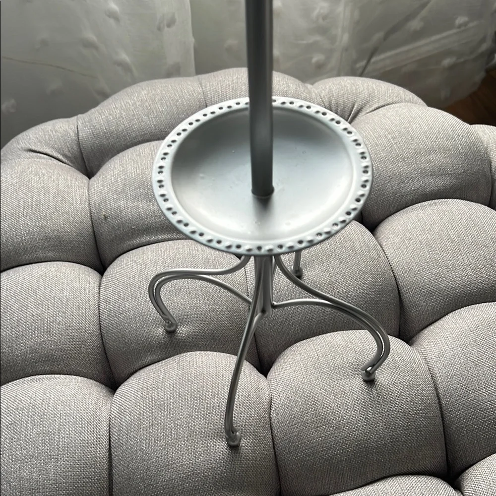 Gray Jewelry Organizer Stand Bracelet Necklace Earring Holder